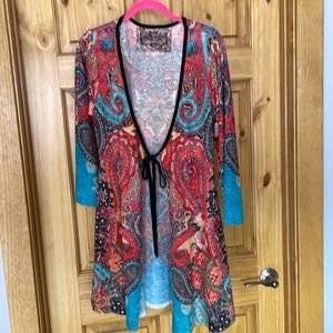 Lightweight top to pair with favorite T-shirt & jeans or over a sundress